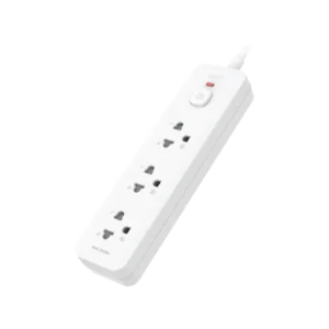 DELI  PLUG ปลั๊กพ่วง T461 3 ช่อง 10A สายยาว 3 เมตร